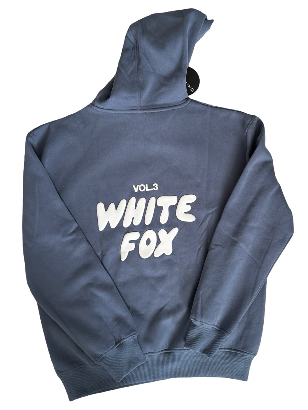 Women’s Vol.3 White Fox Hoodie in Ocean